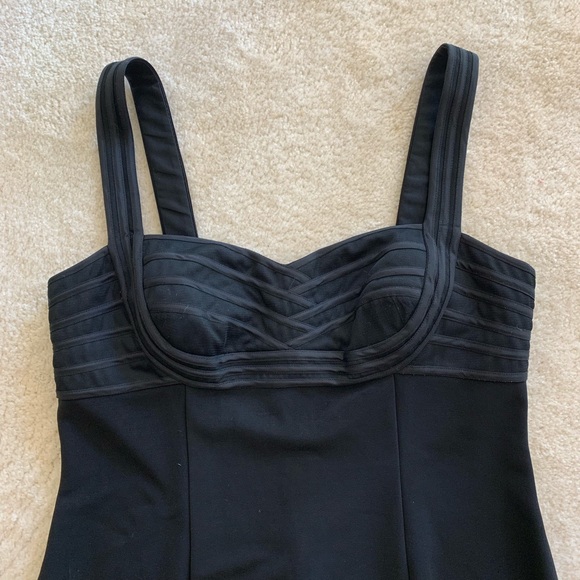 Js collection black cocktail dress size 14 - Picture 3 of 5